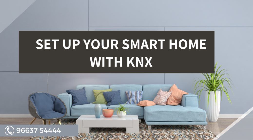 smart home with KNX
