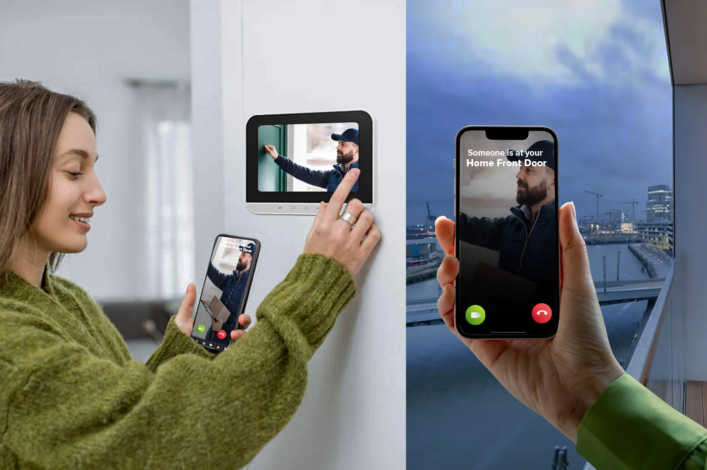 VDP (Video Door Phone) Bell & Digital Door Lock